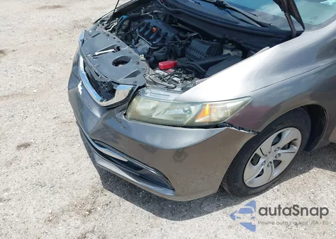 2013 Honda Civic Lx from USA, damaged, VIN 19XFB2F51DE020760